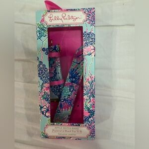 Lilly Pulitzer Floral Apple Watch Band - Pink and Blue